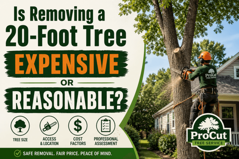 Average Cost to Remove a 20-Foot Tree 2026 Honest Pricing Facts